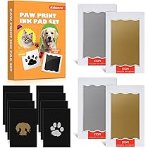 Kit Impronte Animali E Bimbi - Timbro Non Tossico Per Ricordi Speciali - Foto 5