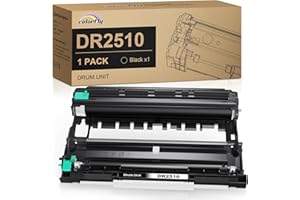 COLORFLY Tambor DR2510 DR-2510 compatible con Brother TN-2510 XL DR-2510 XL 2510XL para MFC-L2835DW MFC-L2860DW MFC-L2800DW HL-L2445DW DCP-2660DW HL-L2400DWE
