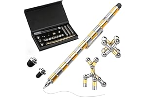 POPOYU Fajny długopis magnetyczny, długopis magnetyczny, wielofunkcyjny długopis magnetyczny dla nastolatków, mężczyzn, dziewcząt, chłopców, fajne rzeczy, prezenty na Boże Narodzenie