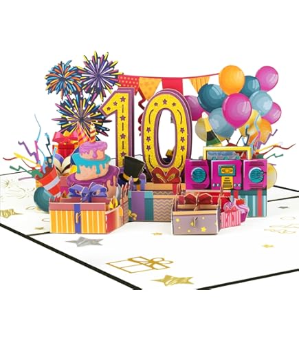 Grandson Express Yourself Birthday Card - 10 Years Old - View #13