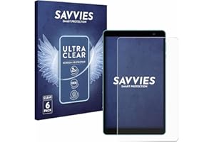 Savvies 6 Stück Schutzfolie für Teclast P85T Displayschutz-Folie Ultra-Transparent