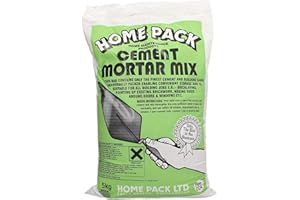 DTD QUALITY MATTERS Home Pack Mortar Mix Cement Bag And Sand Ready To Use Ideal for Bricklaying Pointing And Rendering Building Suitable For Internal & External (10)