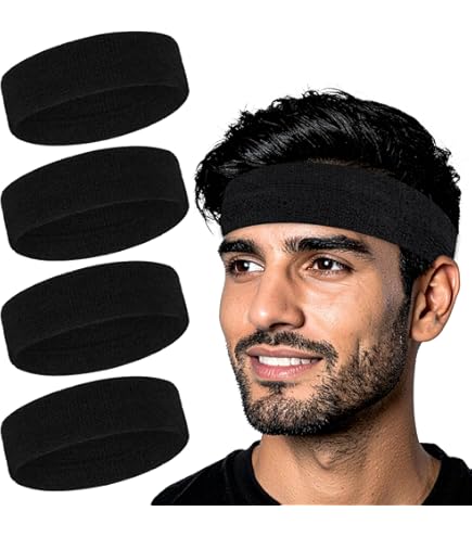 Zweetbandjes voor tennis TP 100 zwart