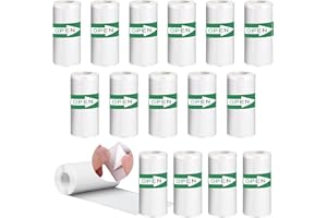 OUZIONZ 20 Rollen Mini Drucker Sticker,Mini Thermal Printer Sticker,Thermopapier für Kinder Sofortbildkameras und Selbstklebender Bedruckbarer Aufkleber,Für Fotos,Notizen,Schwarz auf Weiß(57 * 25 mm)