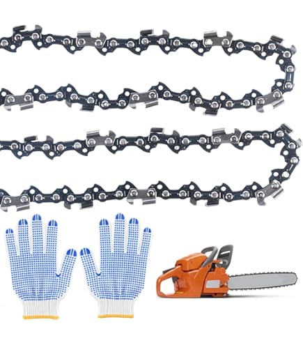 Catene Motosega 35 Cm 3/8" LP 52, Set Di 2 Catene Per Sega - Foto 2