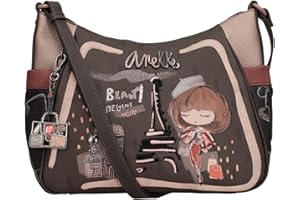 Anekke Bolso de hombro con bandolera grande Mademoiselle