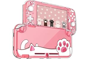 DLseego Coque Compatible avec Switch Lite, Transparente Rigide PC Étui de Protection Anti-Rayures, Antichoc Shell Accessoires pour Switch Lite and Joycon Controller