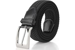 Fairwin Mens Belt, Elastic Belt Men Elastic Belt Women, Belts for Men Women, Stretch Belt for Men Women - Nice Men's Gift Choice