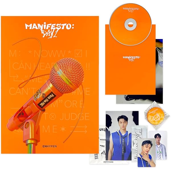 ENHYPEN - [MANIFESTO : DAY 1] (D Ver.) Package + Photo Book + CD-R