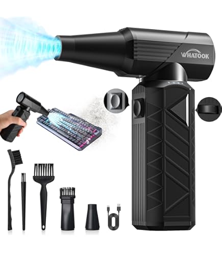 Elektrische stofblazer, luchtdrukspray, 110.000 omw/min, mini