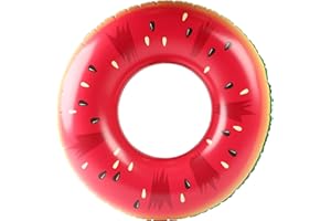 Ultrasport Schwimmring, Melone, XXL, Aufblasbar, Schwimmring für Pool Party oder Strand,100cm Durchmesser, stabilem PVC, phthalatfrei,Schnell aufgeblasen, leicht zu transportieren und verstauen