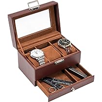 Horlogedoos horlogebox 6 horloges - Sieraden Horlogedoos horlogebox 6 horloges - Sieraden