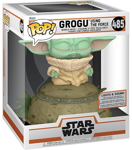 Star Wars The Mandalorian GROGU AVEC PAPILLON with Butterfly N°468 Exclusive Special Edition POP! Television 10cm
