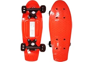 EGO 360 16" / 22" Kids Cruiser Skateboard Mini Complete Skateboard for Children Beginners Girls Boys Unisex Retro Skaters Skatepark 6 COLOURS