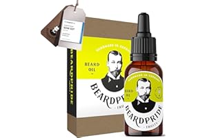 ‎BEARDPRIDE BEARDPRIDE Bio Bartöl Herren I Original Bart Öl aus dem Barbershop I Bartpflege Öl für weichen Bart I 100% naturreines Bartwuchsöl I Beard Oil