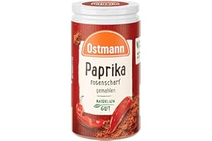 ‎OSTMANN Ostmann Gewürze -Paprika rosenscharf | Schärfe für Gulasch, Suppen und Eintöpfe | 35 g in der Streudose