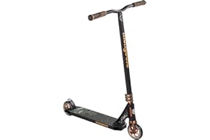 Mongoose Rise Youth and Adult Freestyle Stunt Scooter, High Impact 110mm Wheels, Bike-Style Grips, Lightweight Alloy Deck, Multiple Colors