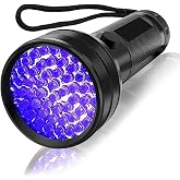 Tarez Ultraviyole Fener, Mor Işık Uv El fenerİ 51 LED, 395 NM Uv El Feneri