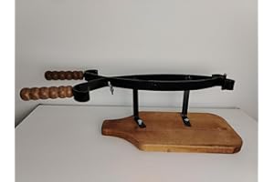 SCONOSCIUTO Fermaprosciutto PORTAPROSCIUTTO con Cerniera e Base in Legno Made in Umbria LA CASA di Eva