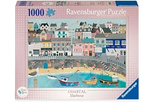 Ravensburger Coastal Harbour 1000 bitars pussel för vuxna och barn Ålder 12 år upp