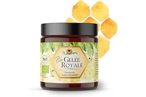 ‎NATURHERZ Bio Gelee Royal | Frisches Gelee in Premium Imkerqualität | OHNE Zusätze | Naturherz-Original (100 g)