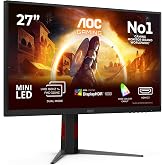 Aoc 27" U27G4XM 1ms 160hz DisplayPort HDMI G-Sync Mini LED Fast IPS 4K Gaming Monit&ouml;r
