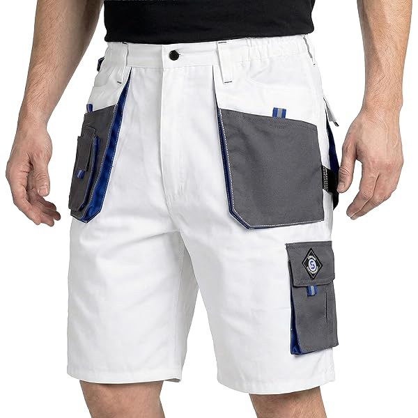 Short 4Work Murcia Multipocket Zwart Heren