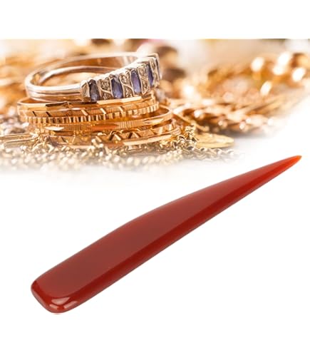 Coltello In Agata Per Lucidare Gioielli - Oro E Argento A Mano - Foto 14