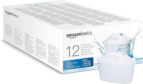 Filtri per acqua Amazon Basics: qualità e convenienza in un pacco da 12!