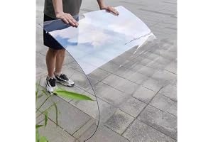 Polykarbonatpanel takblad, klart akrylplastark, UV-skydd, utomhus regntätt taklakan, solrumstak, för växthus, markis, skjul
