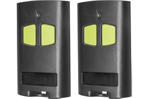 PUISENO 2 Pezzi Sostituzione Telecomando TO.GO 2VA, 2 canali, 433.92 MHz, Compatibile con RSC2-433, TO.GO 2VA, TO.GO 4VA, Trasmissione a 128 e 68 bit