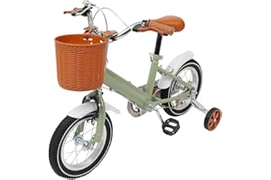 ACROSSPART 12 Zoll Kinderfahrrad, Fahrrad für Kinder mit Korb & Stützrädern, Höhenverstellbarer Sitz und Lenker, Kinderfahrrad ab 3 Jahre Jungen & Mädchen