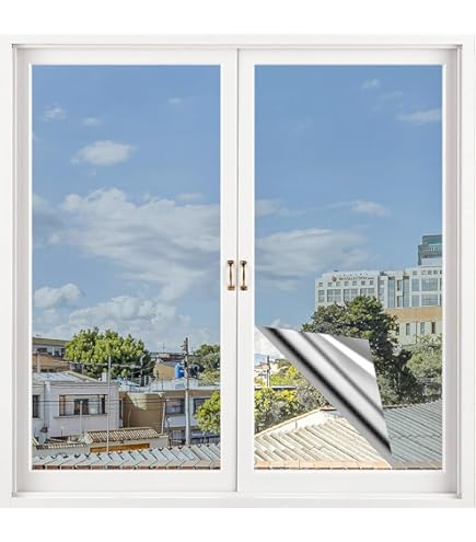 Film Fenêtre Anti Regard Sans Tain - - - Protection Anti-Uv 99% Anti