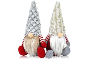 LATERN Świąteczny krasnal pluszowy lalka, urocza, ręcznie robiona, siedzący na Boże Narodzenie, Święty Mikołaj, krasnolud, lalka, Gonk, krasnolud, elf, figurki na Boże Narodzenie, do biura, dekoracja