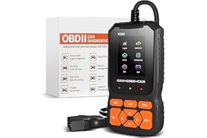 LULUANPING V520 OBD2 Diagnosi Auto, Spia Motore di Controllo, Lettore di Codici, Cancellazione Codici di Errore, Diagnostica per Auto Sistema ABS/SRS, Reset dell'olio/BMS/SAS, per tutte le auto OBD II Protocol