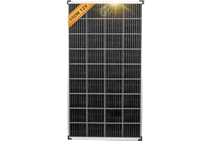 enjoy solar® Panel Solar Monocristalino 150W 12V, PERC 9BB – Ideal para autocaravanas, instalaciones en balcones, casas de jardín y embarcaciones