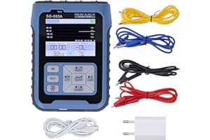 SG 003A Multifunktionaler Signalquellengenerator, Mehrere Signalmodi Automatische Ausgangsfunktion 2,4 Zoll Digitalanzeige Spannungs Frequenzgenerator für SPS System Debugging EU Stecker 100‑240V