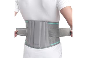 TYNOR Lumbo Sacral Belt, Grey, Medium, 1 Unit