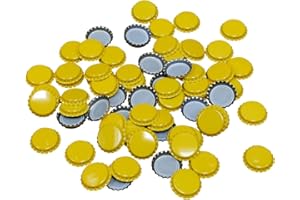 BREWZILLA Kronkorken gelb 26 mm - 1000 Stück Packung