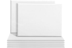 Uoisaiko Large Acoustic Panels 40cm x 30cm, 6 Pack High Density Sound Proof Padding, Self-Adhesive Soundproof Wall Panels for Studio Ceiling Home Office Acoustic Treatment