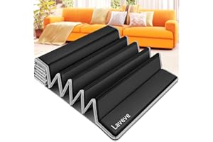 LAVEVE [Upgraded] Heavy Duty Couch Cushion Support for Sagging Seat 20.5''x81'', Thicken Solid Wood Sofa Under Cushions Boards,Perfectly Fix and Protect Seat, Extend Life, Black-20.5''x81''