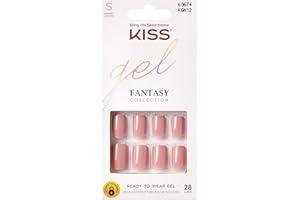 KISS sztuczne paznokcie naklej Gel Fantasy - Ribbons