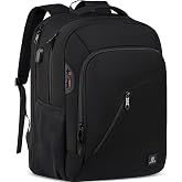 Cafele Unisex Backpack for Adults and Teens - School Backpack with USB Charging Port for 17.3 Inch Laptop - Ideal for Work, U