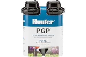 Hunter Industries RTLPGPADJB30X2 Hunter PGP-ADJ, 2-Pack Rotor, Black