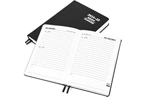 Kesote Agenda 2024 2025, Agenda 2024 2025 Journalier, Agenda 2024 2025 Semainier, Agenda Familial 2024 2025, Juillet 2024 - Juin 2025 A5 Noir