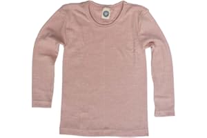 Cosilana, Kinder Unterhemd Langarm, 45% KBA Baumwolle, 35% kbT Wolle, 20% Seide