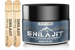 Roraem Mumijo Shilajit Original Himalaya Bio: 30g Shilajit Resin Mehr Als 85 Spurenelemente