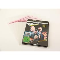 25 Schutzhüllen Für Blu-ray Mediabooks – Verschließbar, Glasklar, 158x195 Mm, Made In Germany