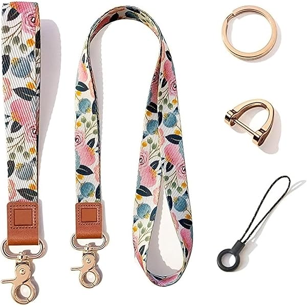 Molain Cordino Da Polso E Collo, Portachiavi Con Fibbia Fissa, 2 - Foto 6