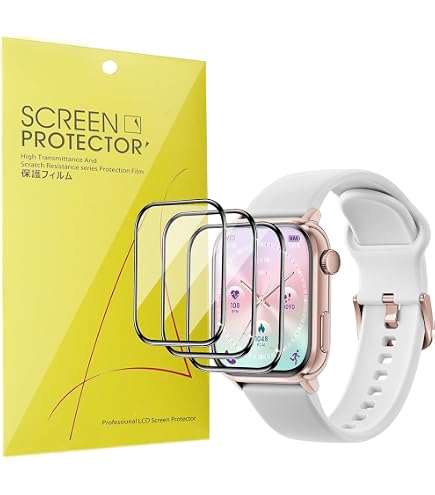 Pack De 3 Films Protecteurs Hydrogel Pour SaveWatch Plus - Sans Bulles, Auto-cicatrisant, Haute Sensibilité - 7